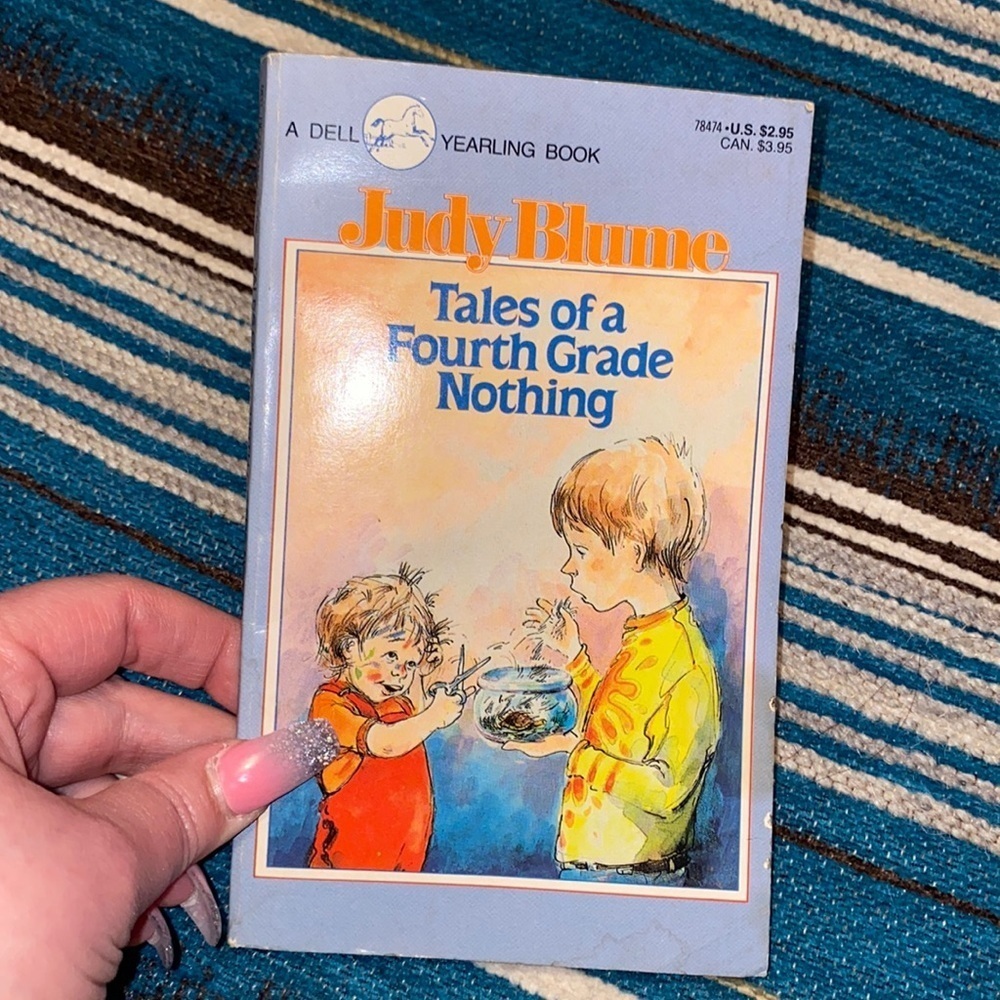 Judy Blume tales of a fourth grade nothing Vintage book